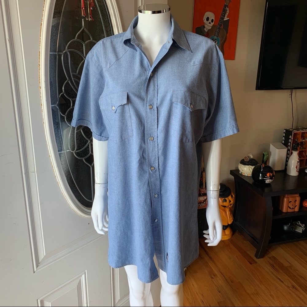 Dickies Western Inspired Button Down - image 2